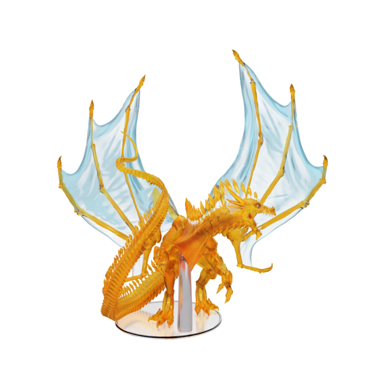 D&D - Icons Of The Realms - Premium Miniatures - Adult Topaz Dragon