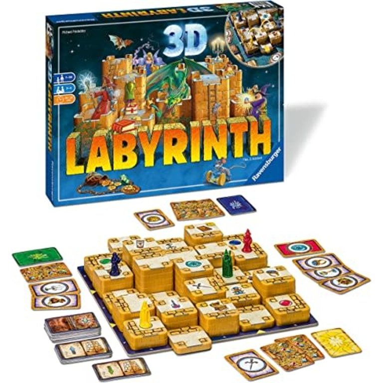 Ravensburger Labyrinth - 3D (Multilingual)