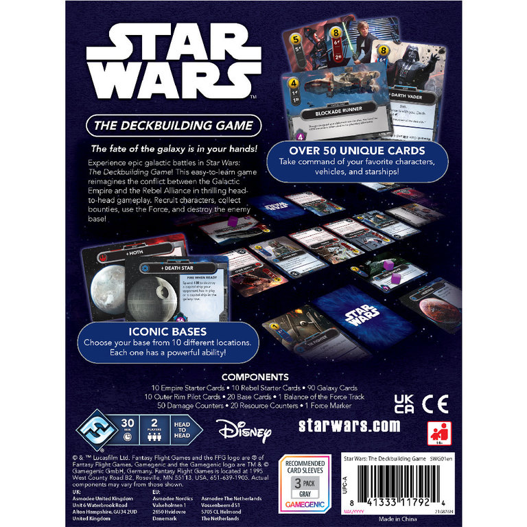 Star Wars - The Deck Building Game (Anglais)