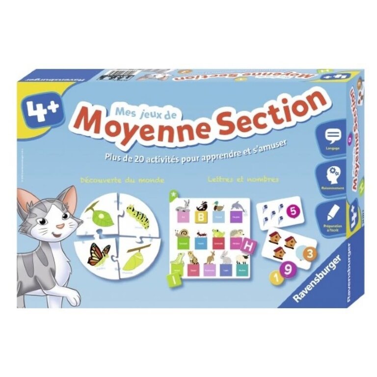 Ravensburger Mes jeux de moyenne section (Français)