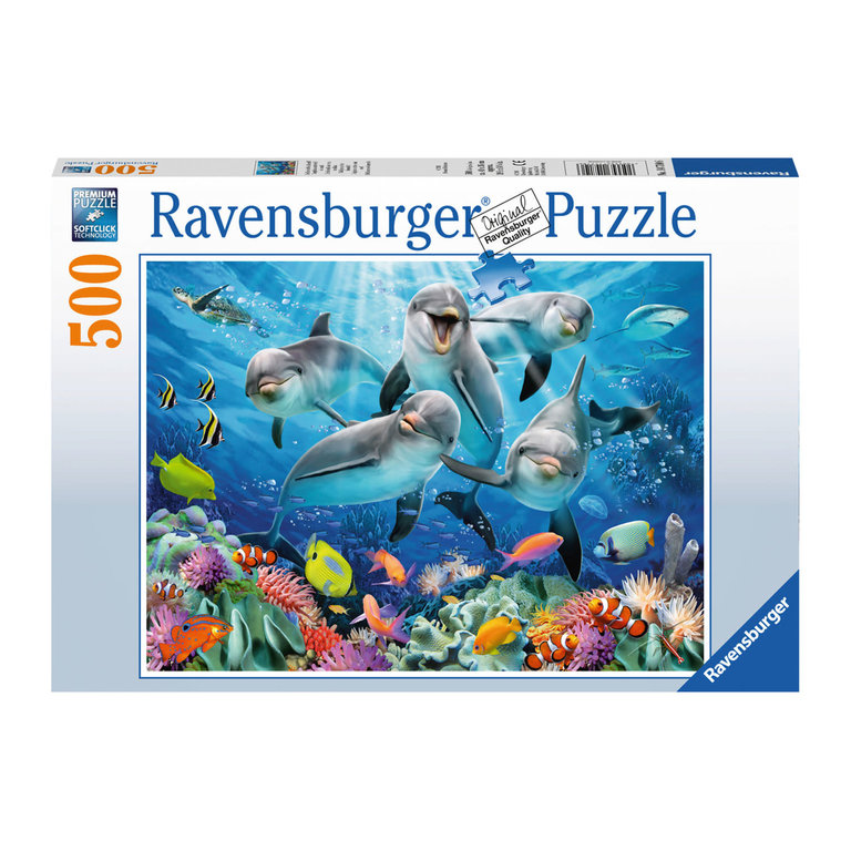 Ravensburger Dauphins sur le récif - 500 Pièces*
