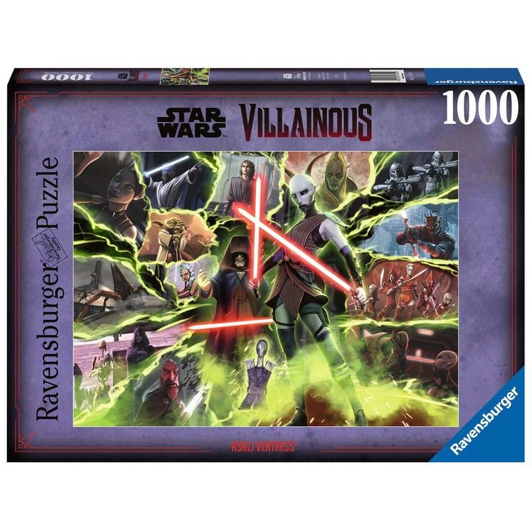 Ravensburger Star Wars Villainous - Asajj Ventress - 1000 pièces