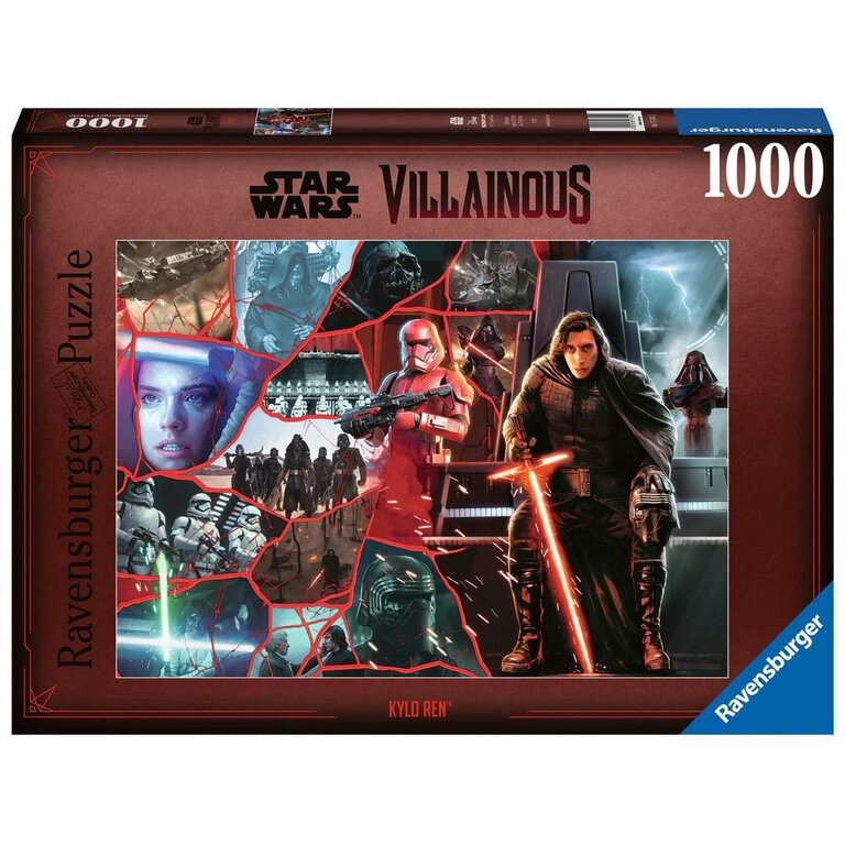 Ravensburger Star Wars Villainous - Kylo Ren - 1000 pièces