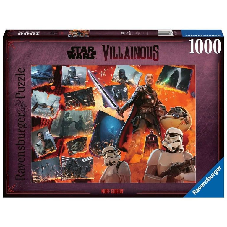 Ravensburger Star Wars Villainous - Moff Gideon - 1000 pièces
