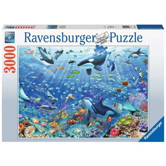 Ravensburger Monde sous marin coloré - 3000 Pièces Ravensburger Monde sous marin coloré - 3000 Pièces