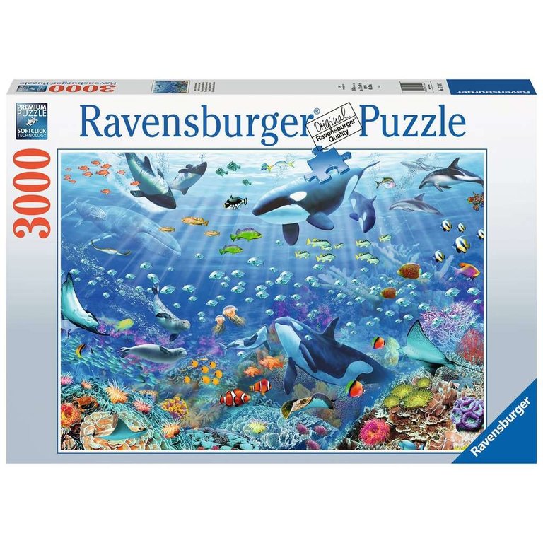 Ravensburger Monde sous marin coloré - 3000 Pièces