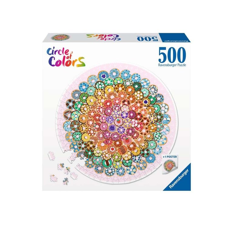 Ravensburger Circle of Colors - Beignes - 500 pièces