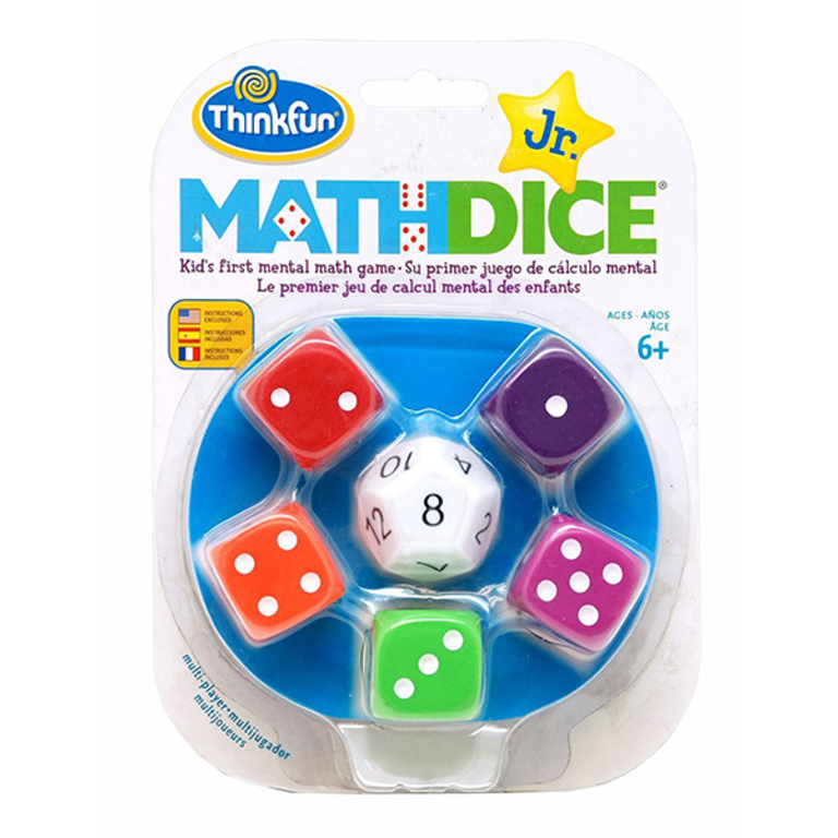 Thinkfun Math dice -Junior (Multilingual)