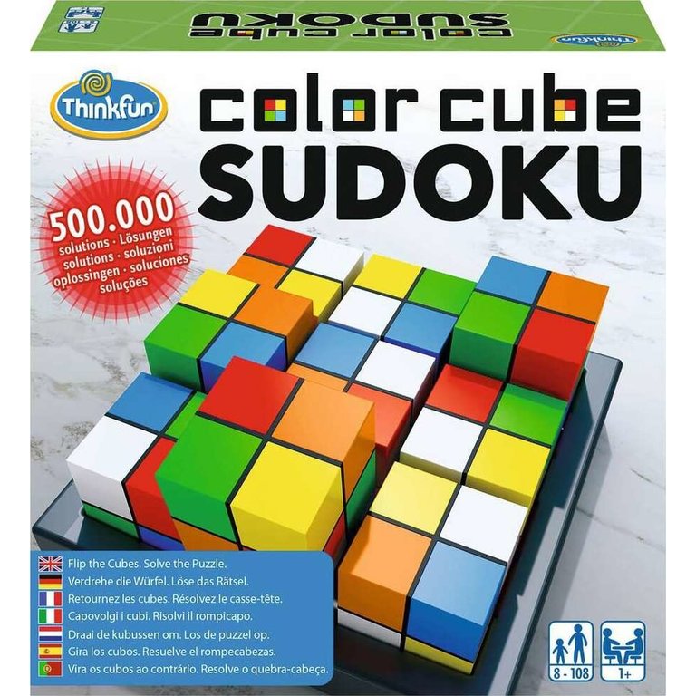 Thinkfun Color Cube - Sudoku (Multilingual)