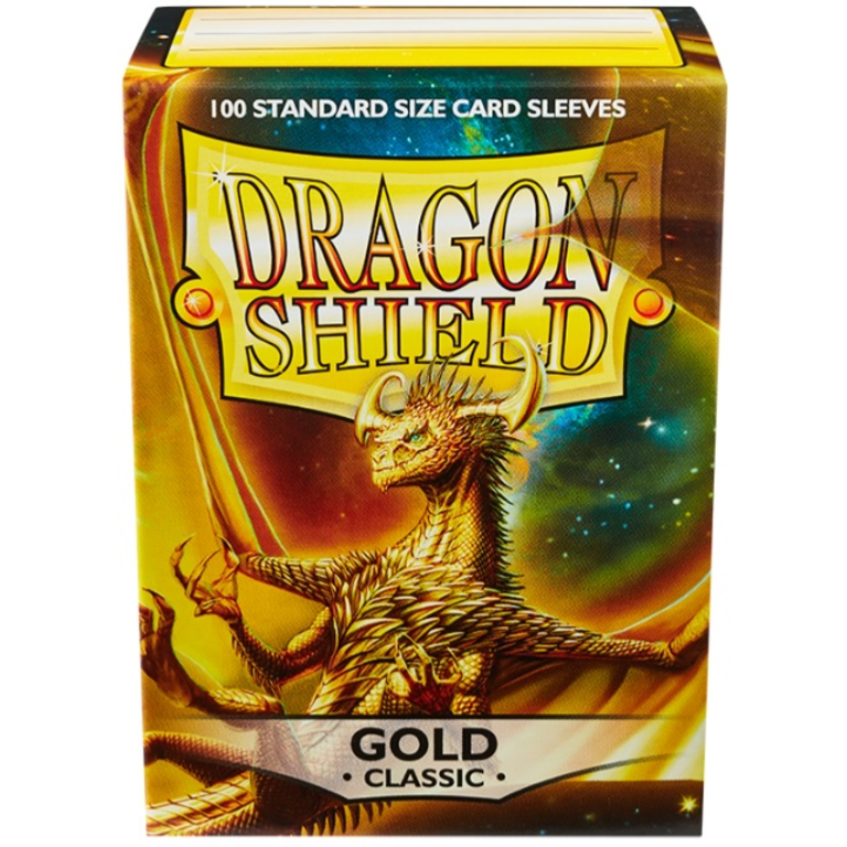 (Dragon Shield) Gold - 100 Unités - 63mm x 88mm