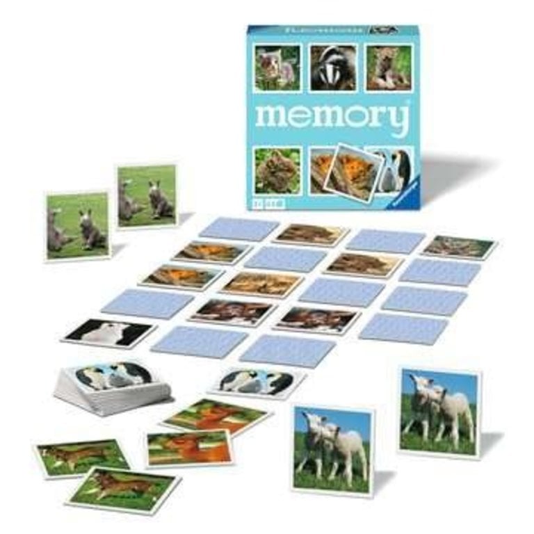 Ravensburger Memory - Bébé animaux (Multilingual)