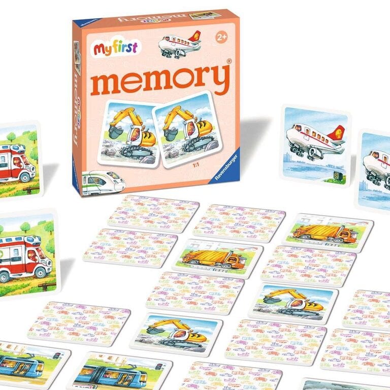 Ravensburger Mon premier Memory - Vehicules (Multilingue)