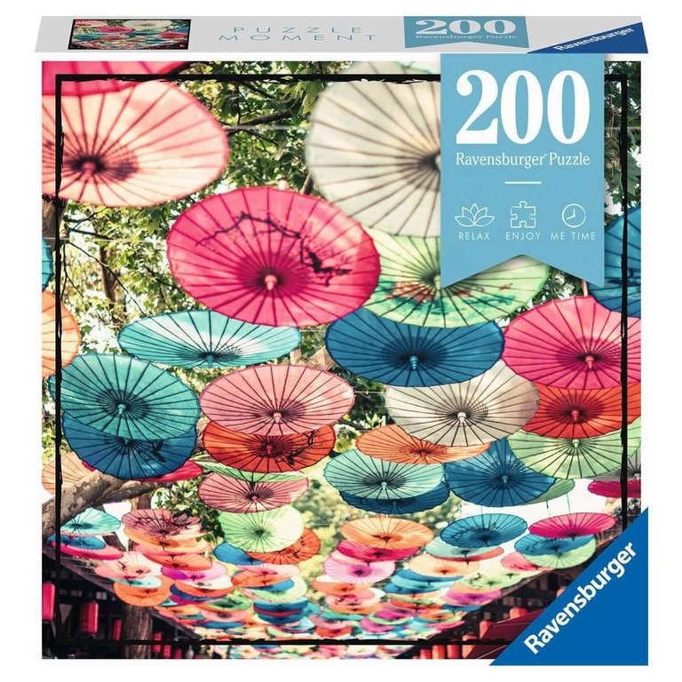 Ravensburger Parapluies - Puzzle Moment - 200 pièces