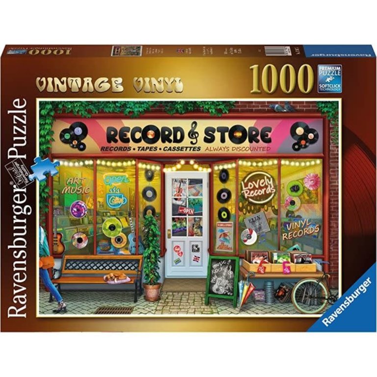 Ravensburger La boutique vinyles -  1000 pièces