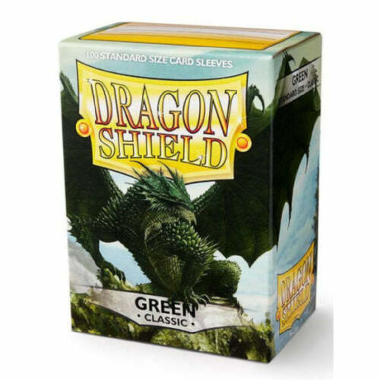 Dragon Shield (DS) Box of 100 in Green