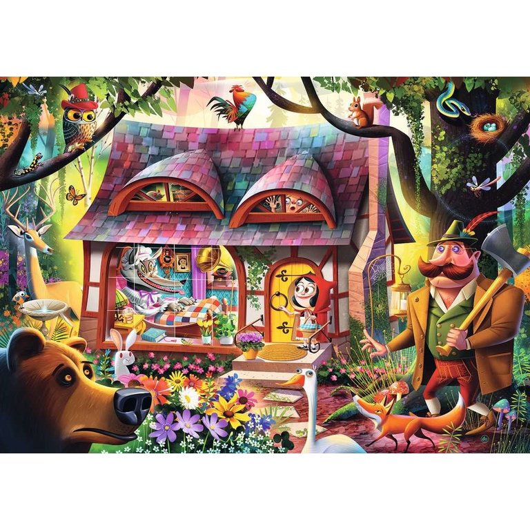 Ravensburger Come In, Red Riding Hood ... - 1000 pièces