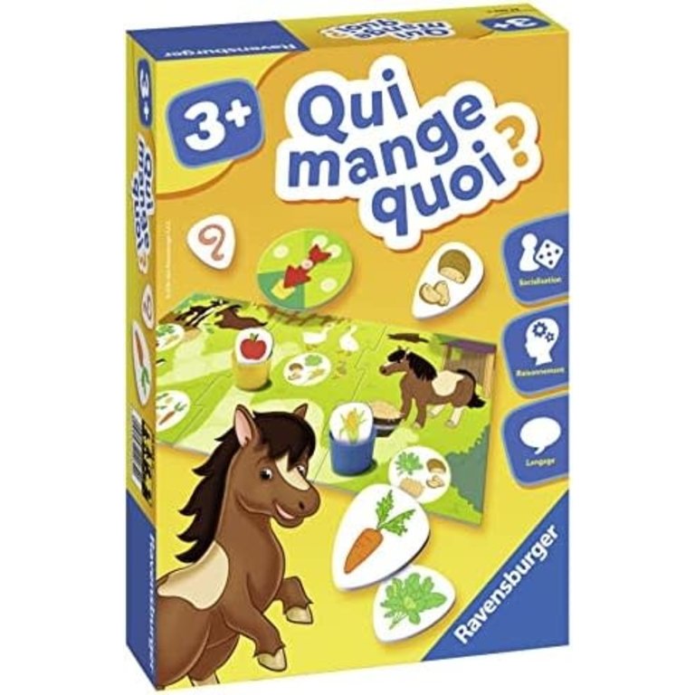 Ravensburger Qui mange quoi? (Francais)