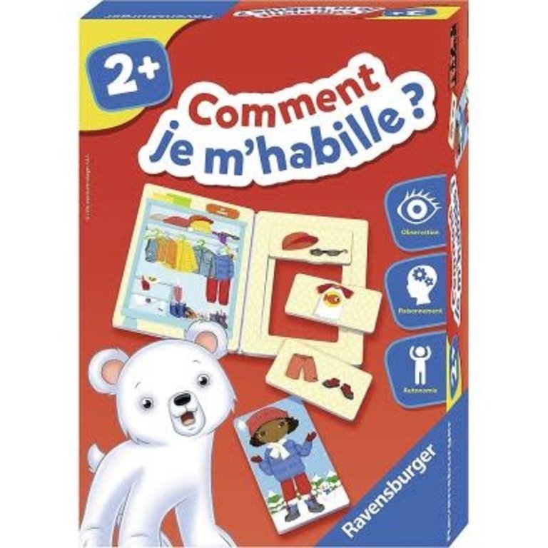 Ravensburger Comment je m'habille? (French)