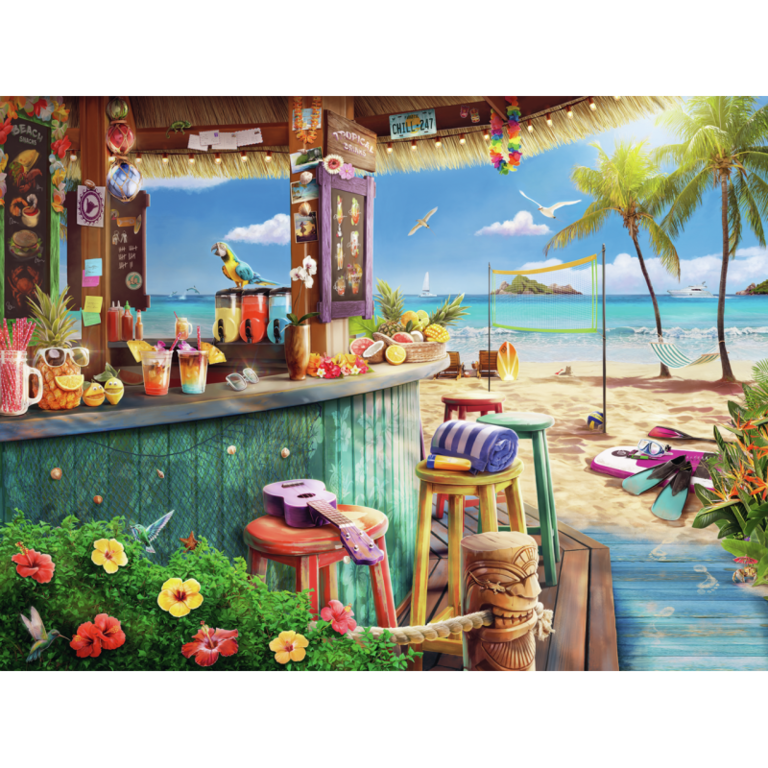 Ravensburger Le Bar du Bord de la Plage - 1500 Pièces