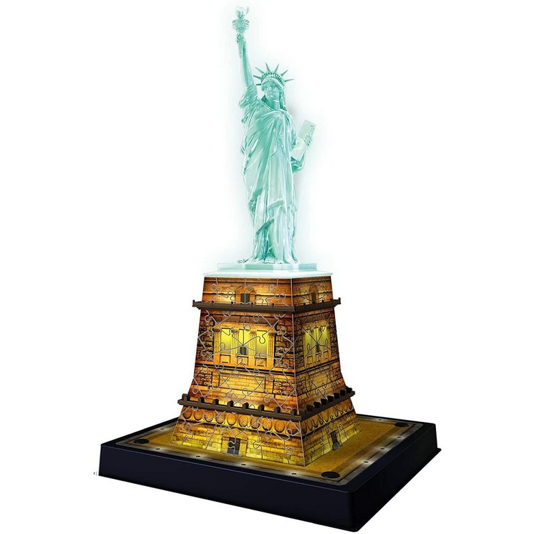 Ravensburger Statue de la Liberté  illuminé - 120 pièces 3D