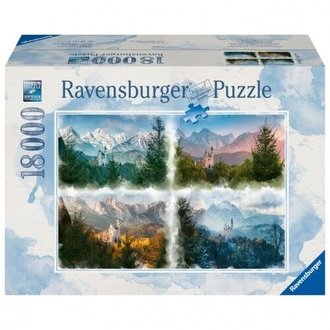Ravensburger Un château au fil des saisons - 18000 pièces Ravensburger Un château au fil des saisons - 18000 pièces