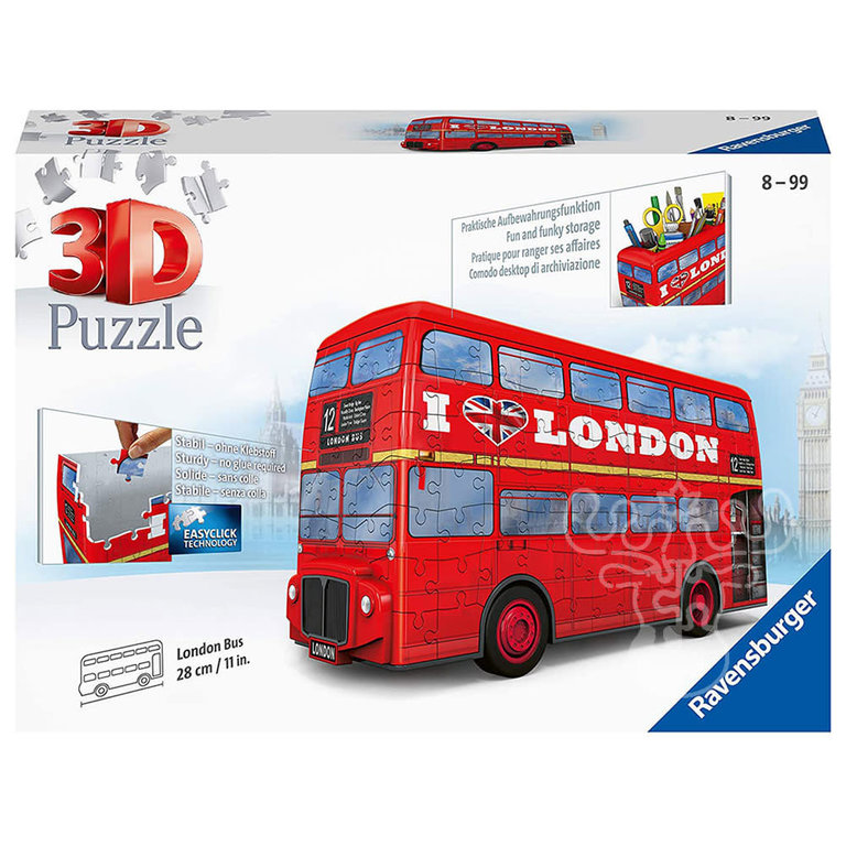 Ravensburger Autobus de Londre - 244 pièces 3D