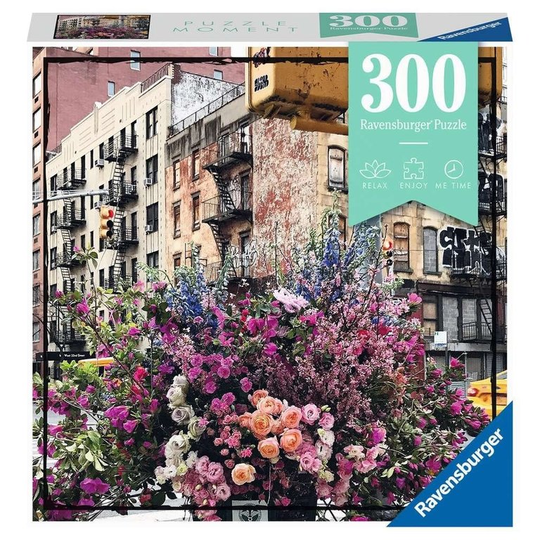 Ravensburger Fleurs à New-York - Puzzle Moment - 300 pièces