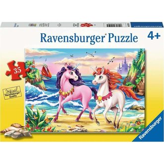 Ravensburger Licornes des plages - 35 pièces Ravensburger Licornes des plages - 35 pièces