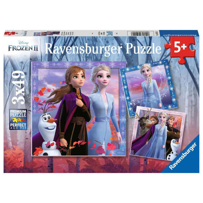Ravensburger Disney - Le voyage commence - 3x49 pièces