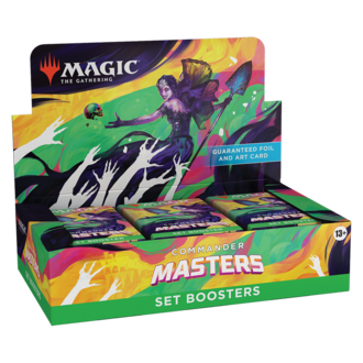 Magic the Gathering Commander Masters - Set Booster Box (Anglais) Magic the Gathering Commander Masters - Set Booster Box (Anglais)
