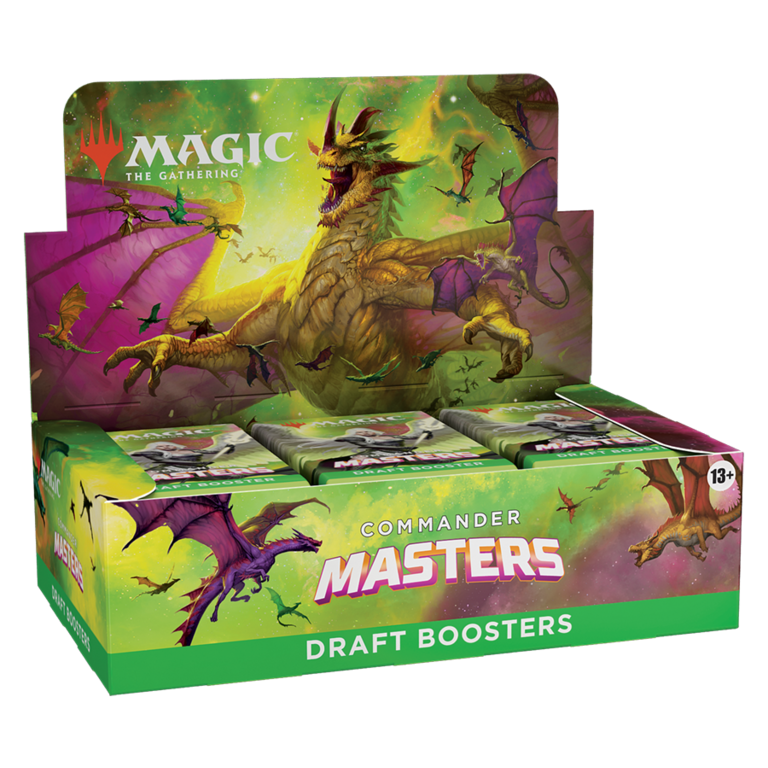 Magic the Gathering Commander Masters - Draft Booster Box (Anglais)