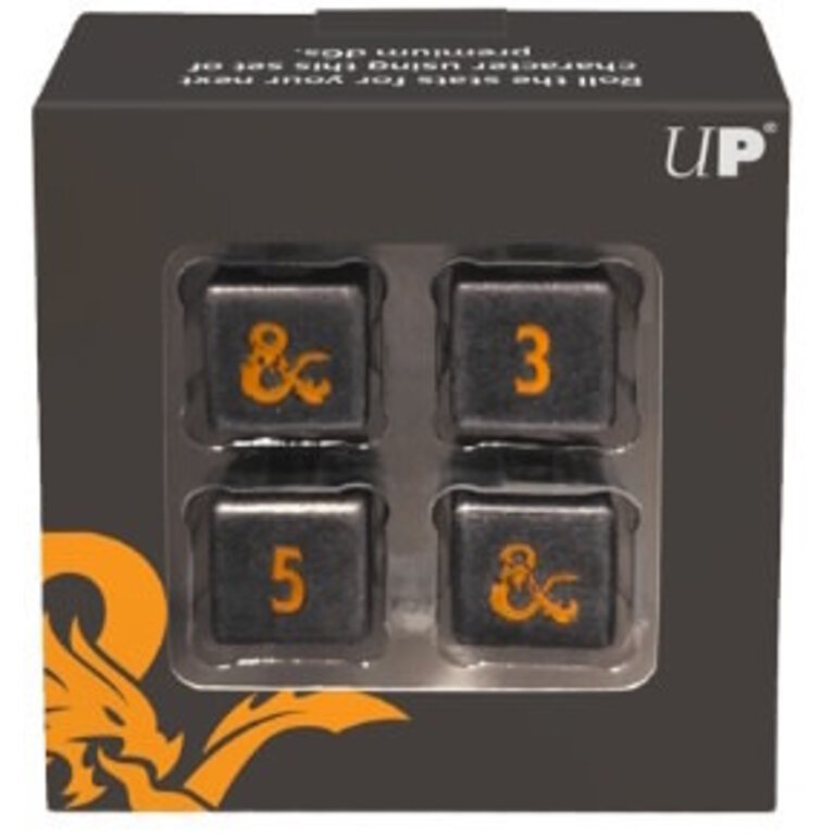 Dungeons & Dragons (UP) Heavy Metal D6 Dice Set - Realmscape