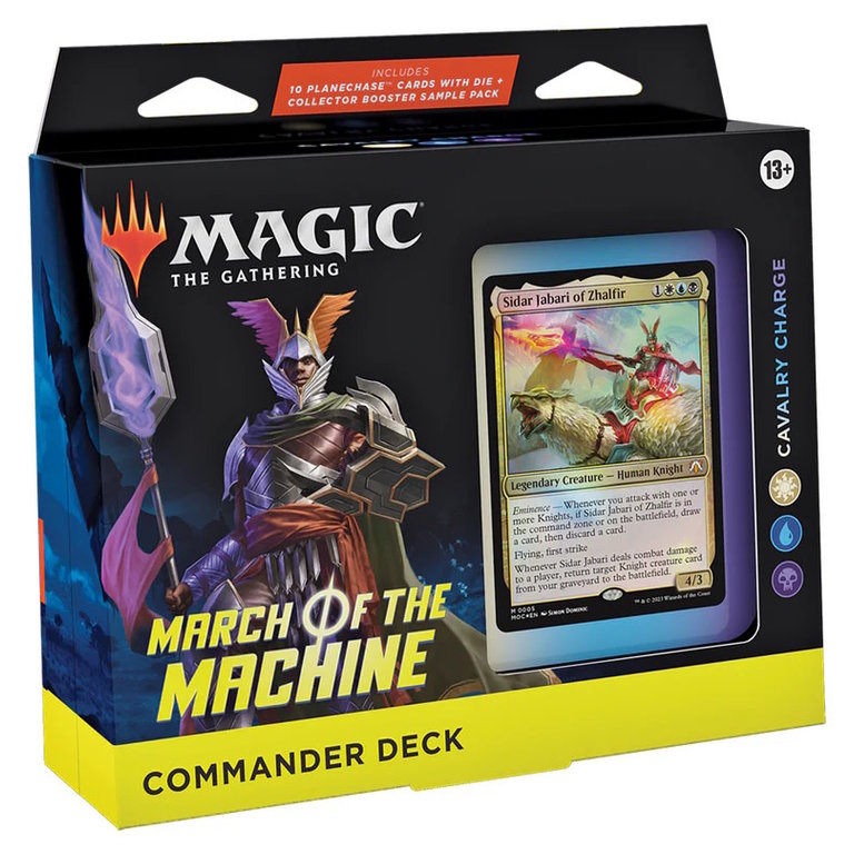 Magic the Gathering March of the Machine - Commander Deck - Cavalry Charge (Anglais)