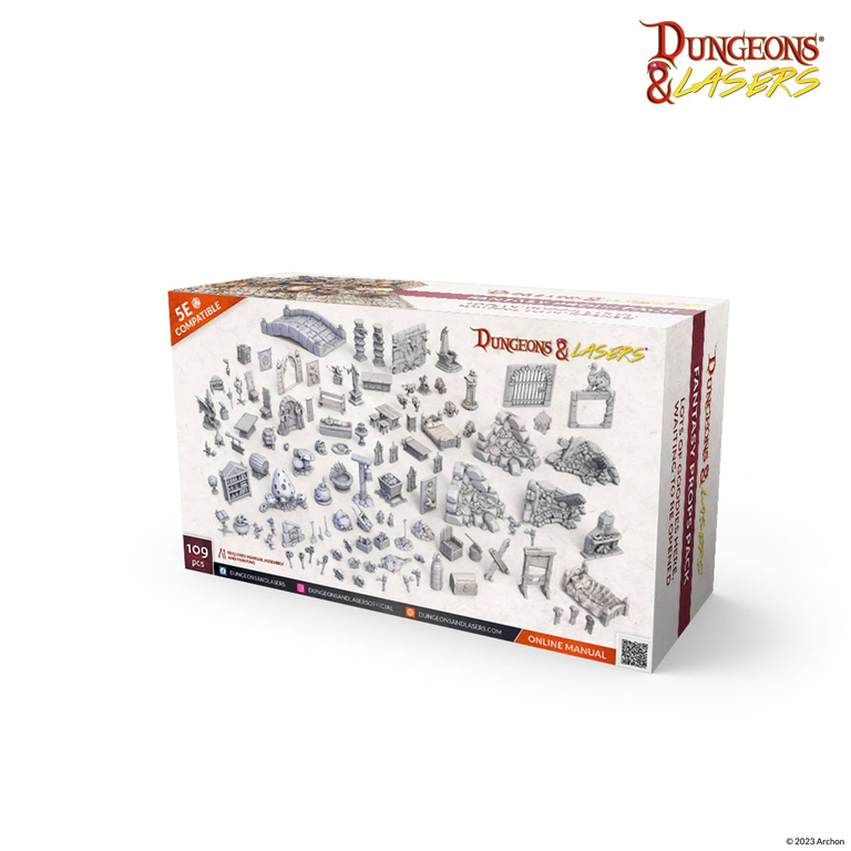 Dungeons & Lasers Dungeons & Lasers - Fantasy Props Pack