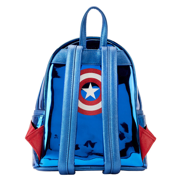 Loungefly Sac à dos - Marvel - Captain America Shine