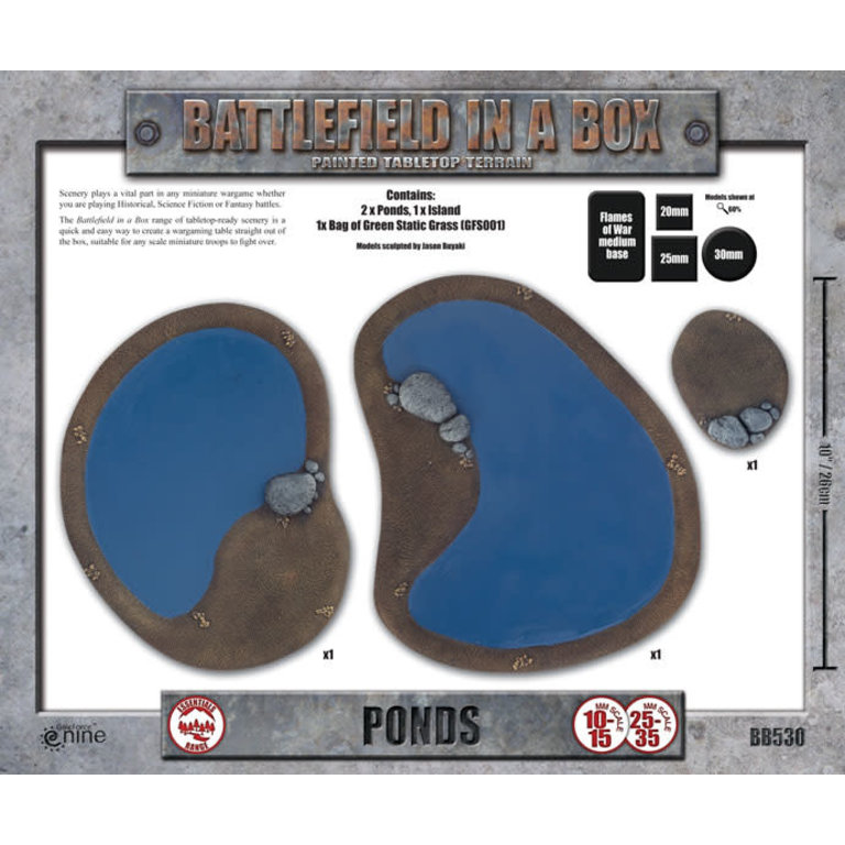 Galeforce Nine Battlefield in a Box - Ponds