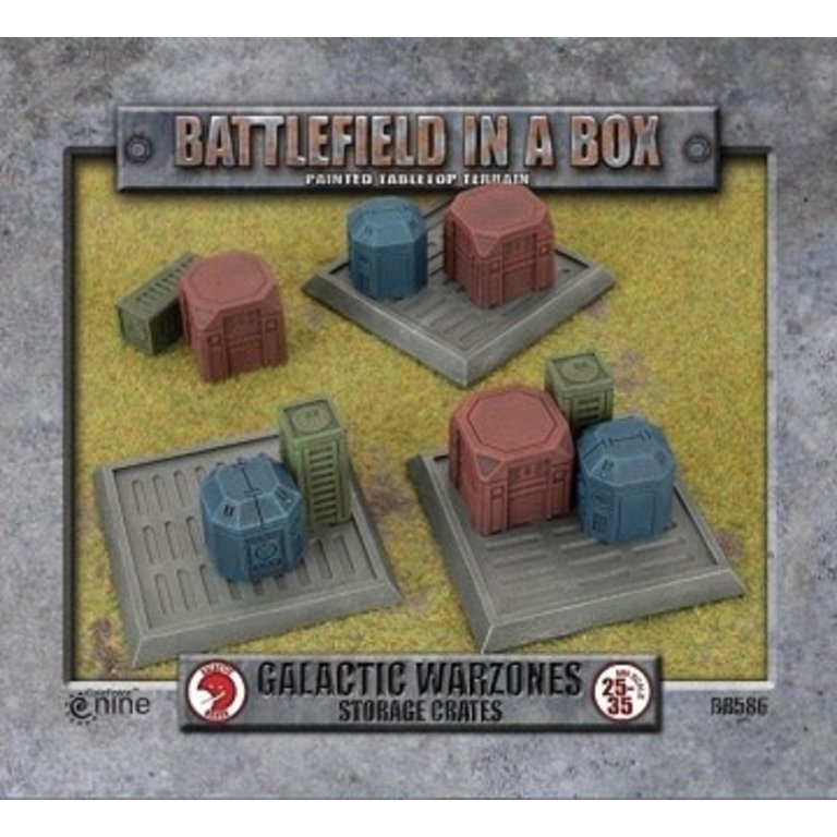 Galeforce Nine Battlefield in a Box - Galactic Warzones - Storage Crates