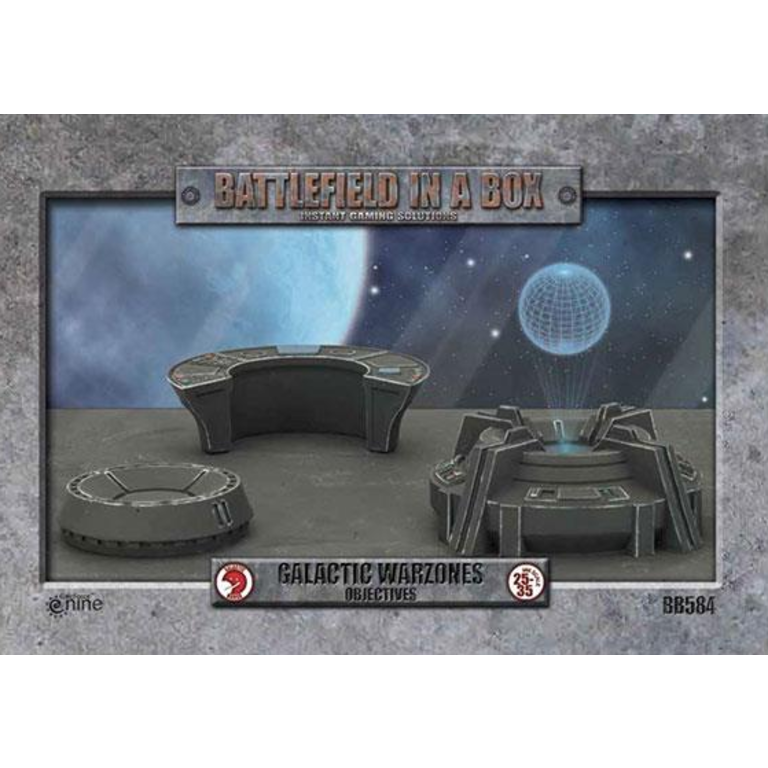 Galeforce Nine Battlefield in a Box - Galactic Warzones - Objectives