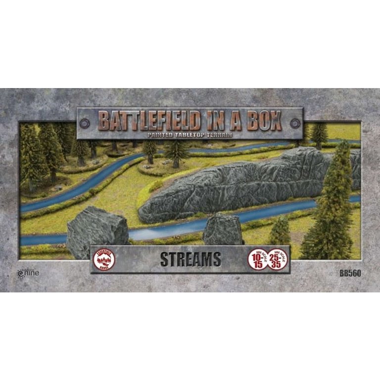 Galeforce Nine Battlefield in a Box - River Expansion - Streams