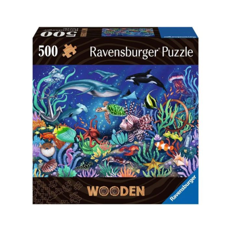 Ravensburger Under the Sea - Wooden - 500 pièces