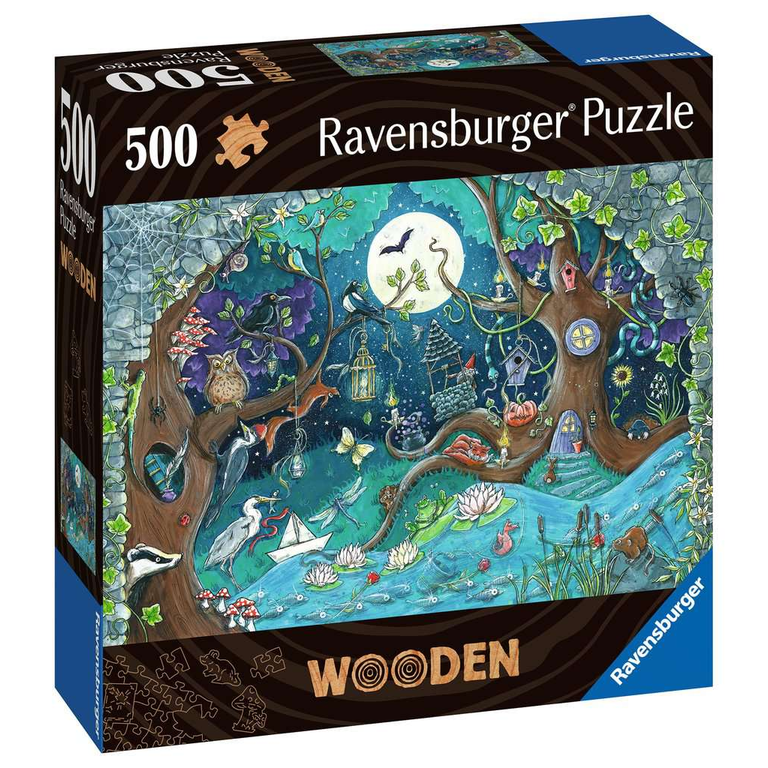 Ravensburger Fantasy Forest - Wooden - 500 pièces