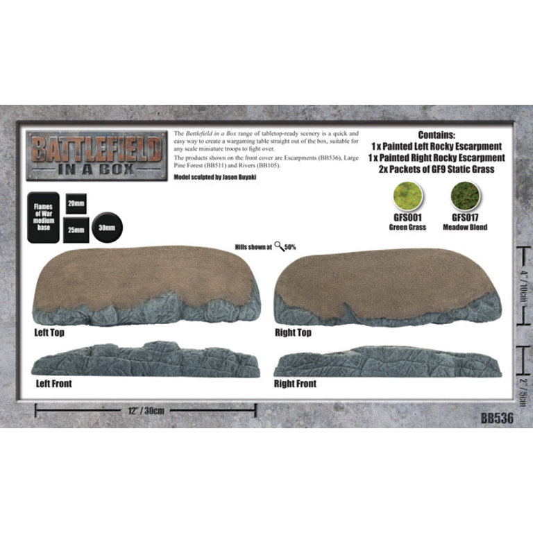 Galeforce Nine Battlefield in a Box - Escarpments