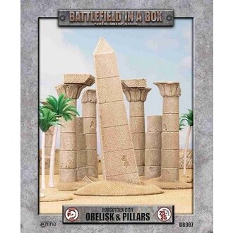 Galeforce Nine Battlefield in a Box - Forgotten City - Obelisk and Pillars