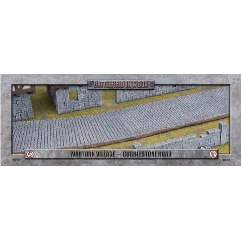 Galeforce Nine Battlefield in a Box - Wartorn Village - Cobble Road