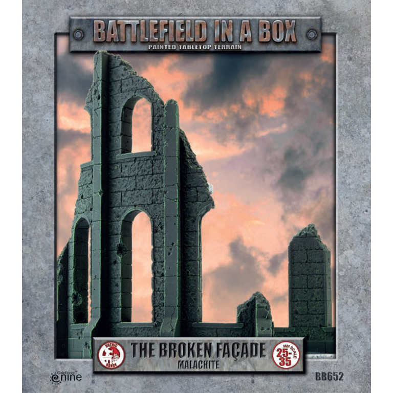 Galeforce Nine Battlefield in a Box - Malachite - Broken Facade