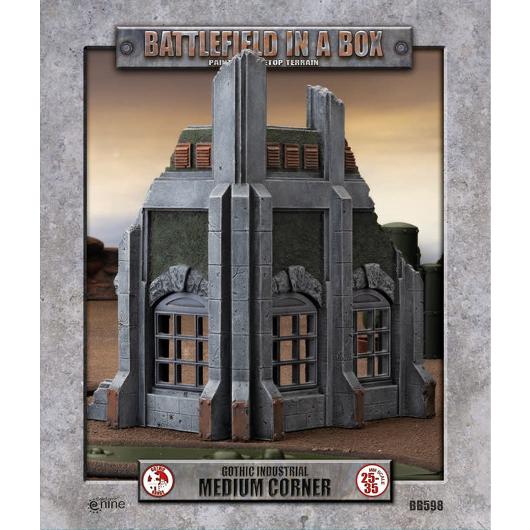 Galeforce Nine Battlefield in a Box - Gothic Industrial - Medium Corner