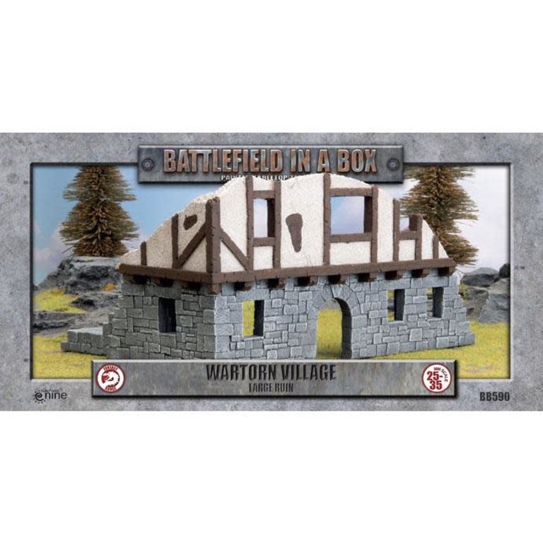 Galeforce Nine Battlefield in a Box - Wartorn Village - Large Ruin