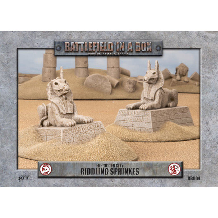 Galeforce Nine Battlefield in a Box - Forgotten City - Riddling Sphinxes