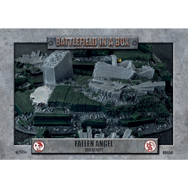 Galeforce Nine Battlefield in a Box - Malachite - Fallen Angel