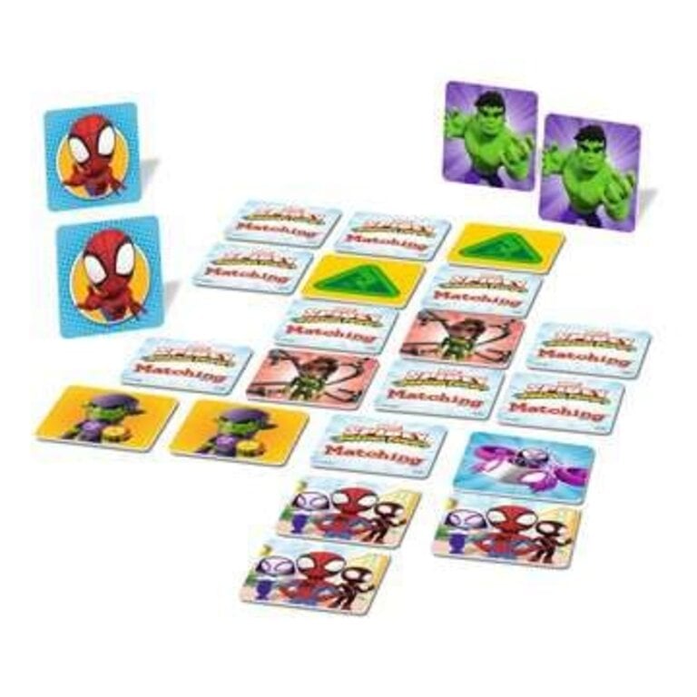 Ravensburger Matching - Spidey and his amazing friends (Multilingue)